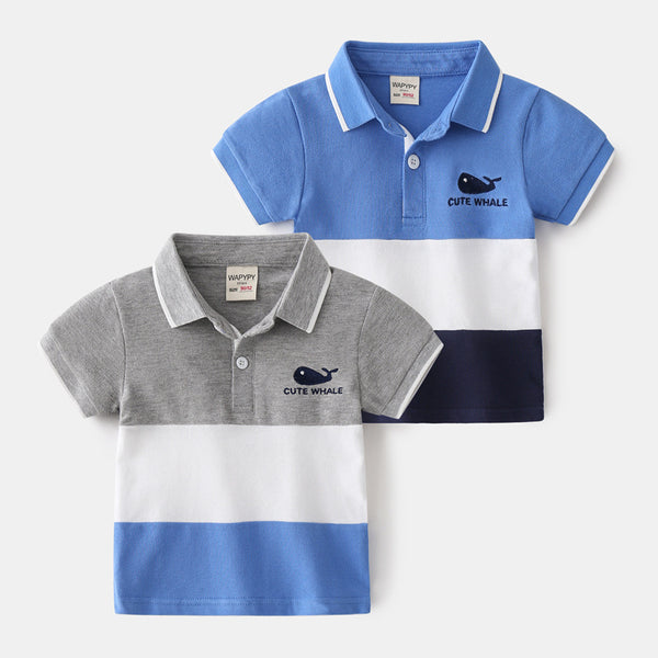 Boys Polo Shirts - Color Block