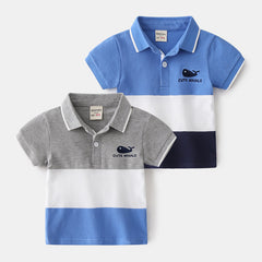 Boys Polo Shirts - Color Block