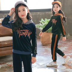 Girls Jogging Sports Casual Dress
