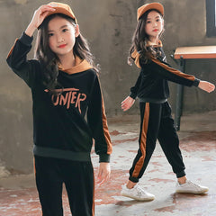 Girls Jogging Sports Casual Dress