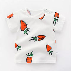 100% Cotton Knitted Kids Rainbow T-Shirt