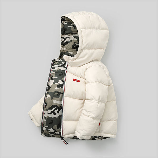 Double-sided Padded Winter Jackets for girls and boys