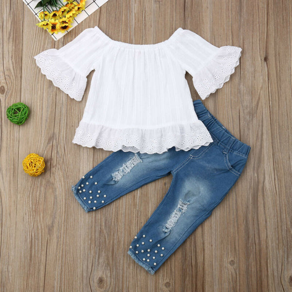 Stylish Shorts Girls Shirt & Jeans
