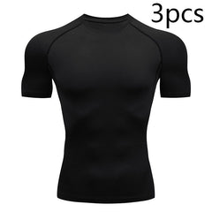 Men's Breathable Short-sleeved Quick-drying Clothes