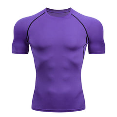 Men's Breathable Short-sleeved Quick-drying Clothes