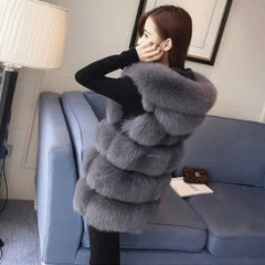 Ladies Woolen Vest Waistcoat Jacket