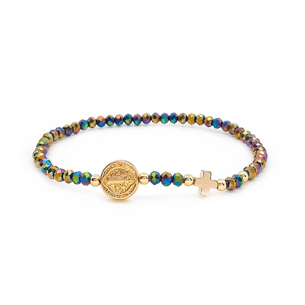 Magic Crystal Multi-color Handmade Beaded Bracelet