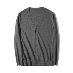 Men's V-neck Sweater Spring And Autumn Coat Colors
