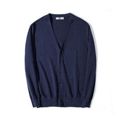 Men's V-neck Sweater Spring And Autumn Coat Colors