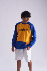 Crew Neck Fleece Shirt with Raglan Sleeves