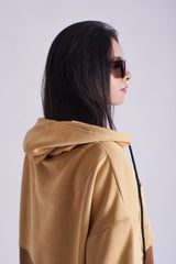 Hood With Combination Of Two Color For ladies