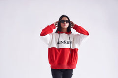 Baggy Hood Style With Combination Of Two Color For ladies