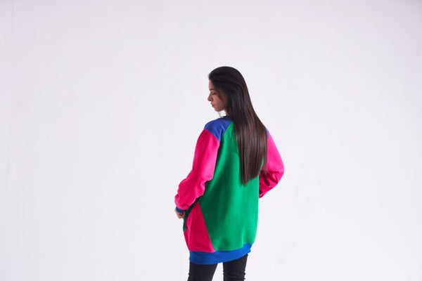 Crew Neck Fleece Shirt For Women