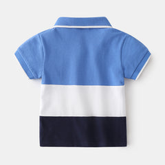 Boys Polo Shirts - Color Block
