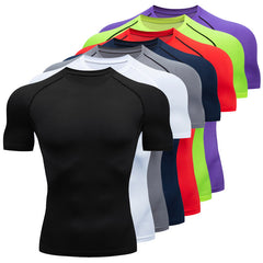Men's Breathable Short-sleeved Quick-drying Clothes