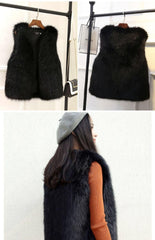 Ladies Woolen Vest Waistcoat Jacket