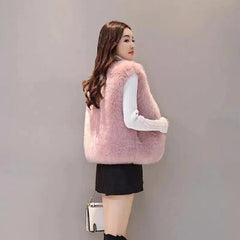 Ladies Woolen Vest Waistcoat Jacket
